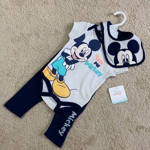 NWT Disney Baby Mickey Set